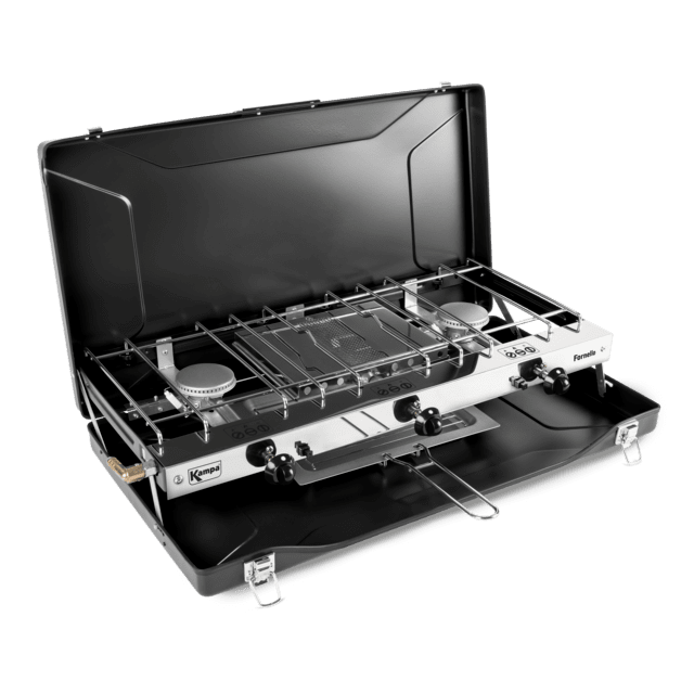 Kampa Fornello Double Hob & Grill Folding Gas Stove