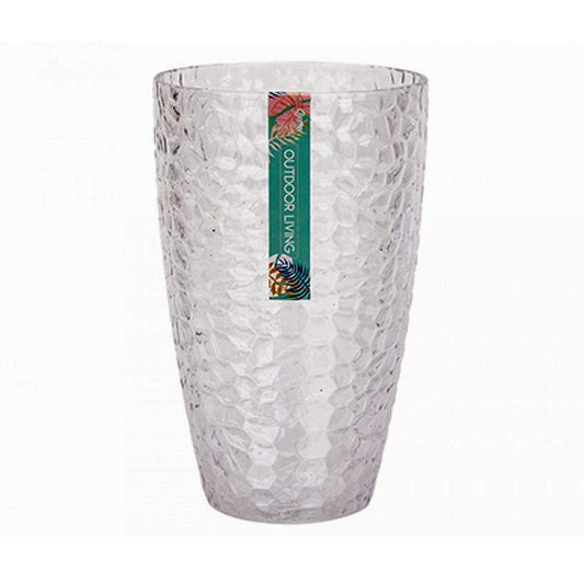 Dimple Glass Effect Medium Plastic Tumbler 