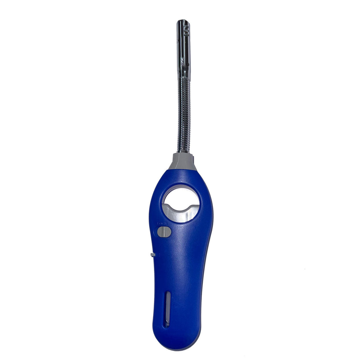 Refillable Flexible Head Gas Lighter Blue