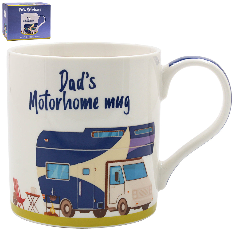 Dad's Motorhome Mug - Fine China