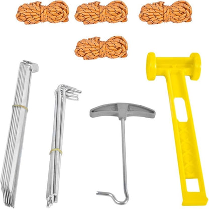 Milestone Camping Tent Accessory Set – 5-Piece Camping Essentials Kit