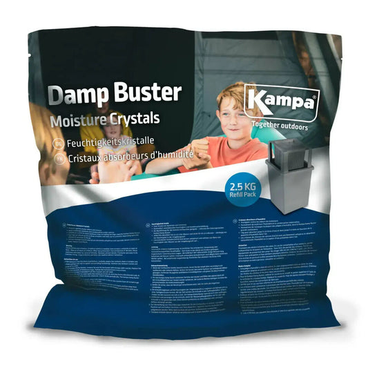 Kampa 2.5kg Dehumidifying Moisture Crystals Refill